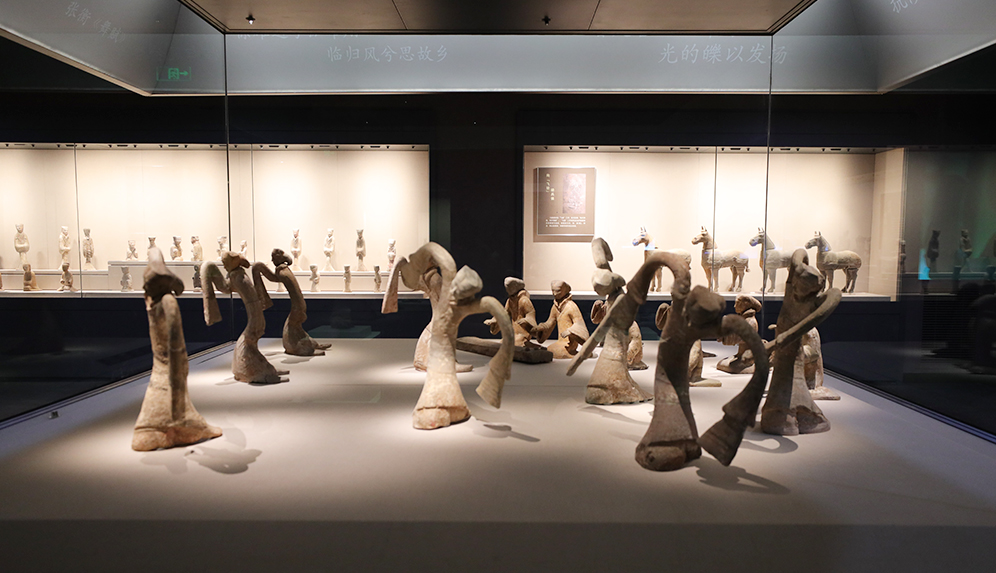  The figurines are beautiful and sublime - the display of ancient pottery figurines in Xuzhou