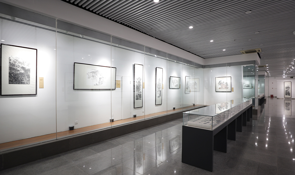  Basic display of Chengdali Art Museum